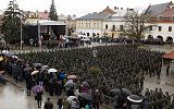 Żołnierze złożyli przysięgę na krośnieńskim rynku - fot. Paweł Matelowski