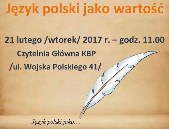 Plakat wykładu prof. Kazimierza Ożoga