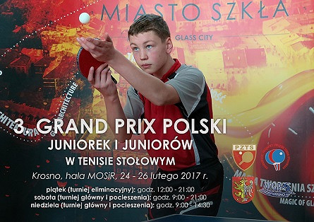 III Grand Prix Polski Juniorek i Juniorów w Tenisie Stołowym - zdjęcie w treści 