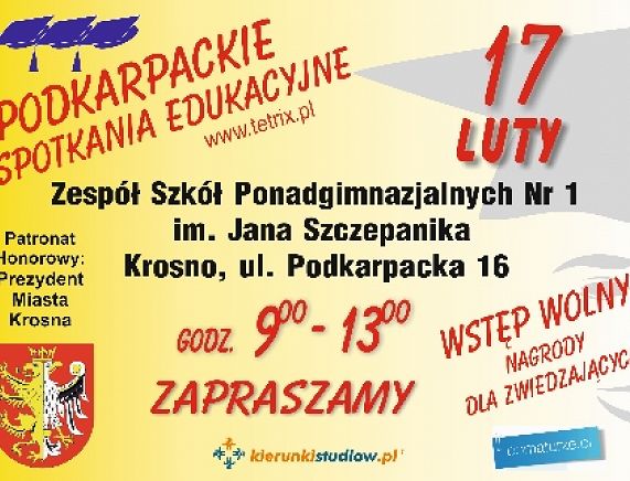 Plakat Podkarpackie Spotkania Edukacyjne