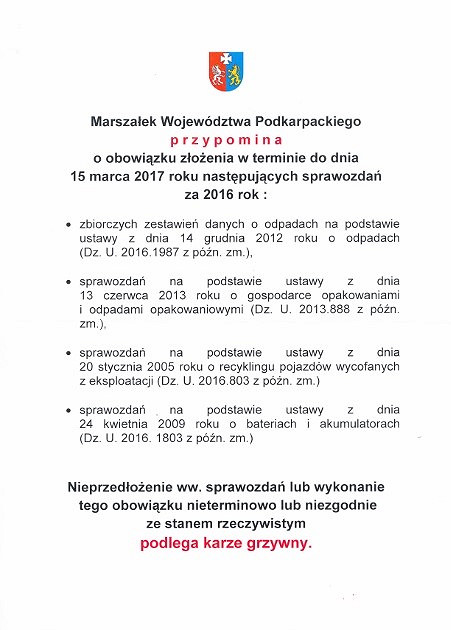 Przedsiębiorco pamiętaj! Do 15 marca musisz złożyć sprawozdanie o wytwarzanych odpadach - zdjęcie w treści 