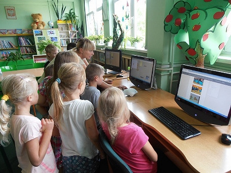 Biblioteka – miejsce czytania i działania… - nowe projekty w Krośnieńskiej Bibliotece Publicznej - zdjęcie w treści 