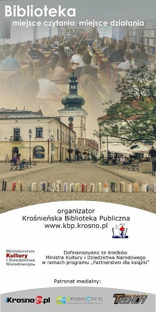 Biblioteka – miejsce czytania i działania… - nowe projekty w Krośnieńskiej Bibliotece Publicznej - zdjęcie w treści  nr 1