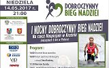 Plakat I Nocnego Dobroczynnego Biegu Nadziei