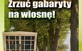 Plakat akcji pn. Zrzuć gabaryty na wiosnę