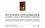 Dyplom Liceum Plastycznego w Krośnie – wystawa zbiorowa