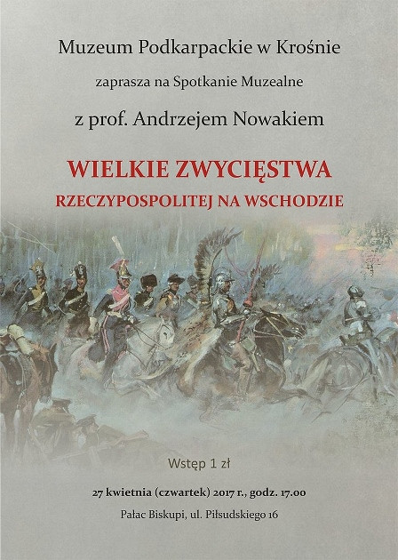 Spotkanie muzealne z prof. Andrzejem Nowakiem w Muzeum Podkarpackim - zdjęcie w treści 