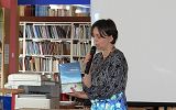 Agnieszka Martinka w Krośnieńskiej Bibliotece Publicznej