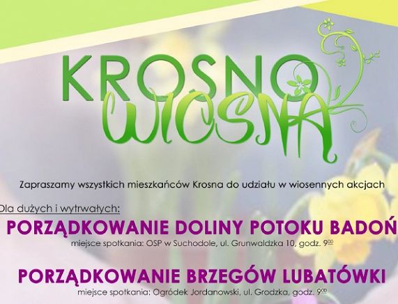 Akcja "Krosno wiosną"