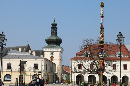 Niedziela Palmowa na krośnieńskim rynku - zdjęcie w treści 