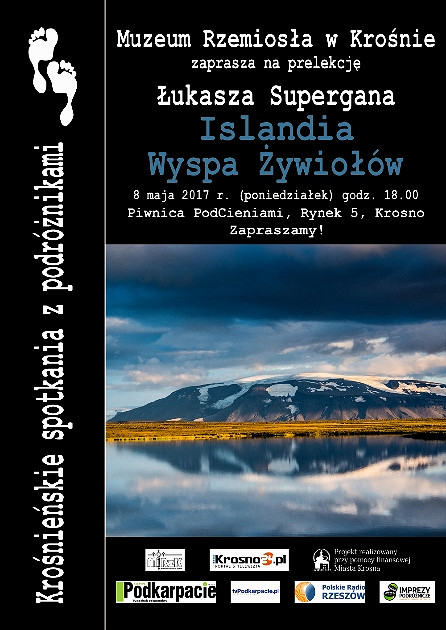 Krośnieńskie spotkania z podróżnikami. W maju Islandia – wyspa żywiołów - zdjęcie w treści 