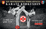 Plakat Mistrzostw Karate