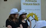 Piknik rodzinny Fundacji Wielkie Serce. Na zdjęciu uczestnicy imprezy.