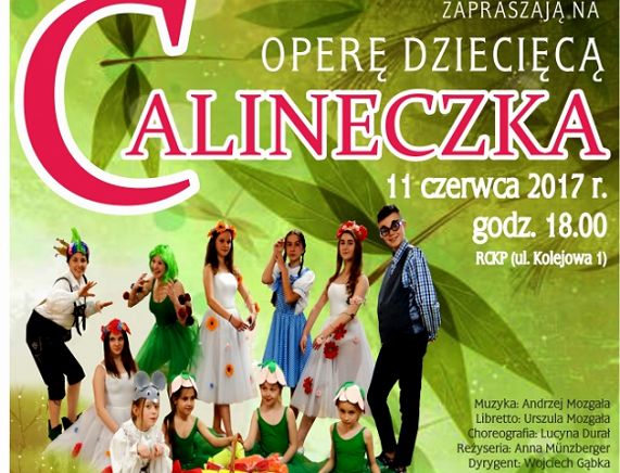 Plakat opery Calineczka