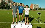 Szymon Gużkowski na najwyższym stopniu podium