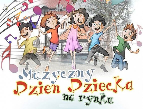 Plakat Muzyczny Dzień Dziecka