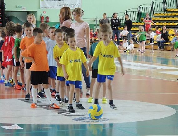 Uczestnicy Olimpiady - krośnieńskie przedszkolaki.