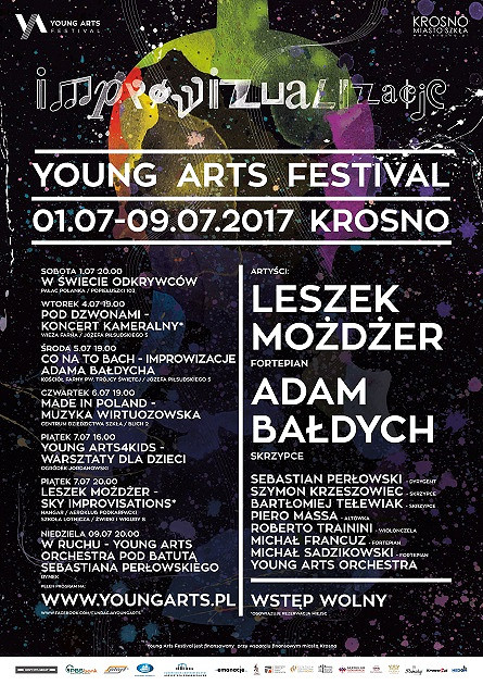 LESZEK MOŻDŻER I ADAM BAŁDYCH GWIAZDAMI TEGOROCZNEJ EDYCJI YOUNG ARTS FESTIVAL - zdjęcie w treści  nr 3