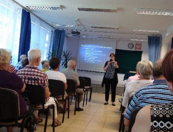 Wykład o zdrowiu seniorów