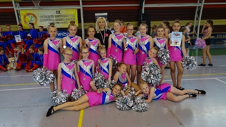 Eksperyment Mini w ścisłej czołówce Grand Prix Polski Cheerleaders w Płocku - zdjęcie w treści 