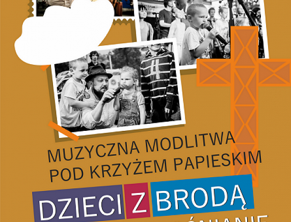 Plakat koncertu Dzieci z brodą