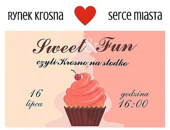 Plakat imprezy Sweet&Fun