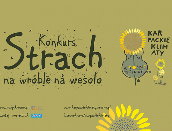 Plakat Konkurs - Strach na wróble na wesoło