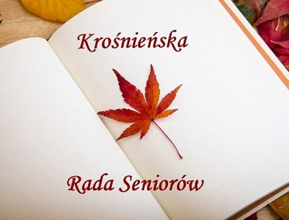 Plakat Krośnieńskiej Rady Seniorów