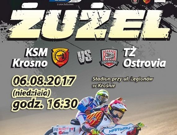 Plakat żużel 6.08.2017