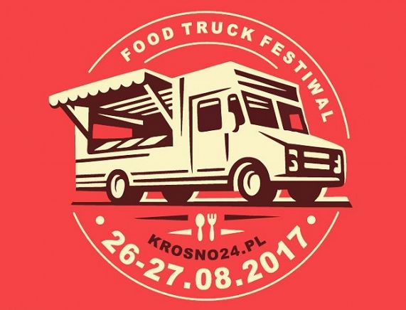 Plakat Food trucki w Krośnie