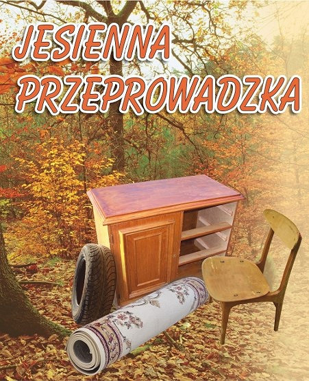 Jesienna przeprowadzka czyli kolejna zbiórka odpadów wielkogabarytowych i opon - zdjęcie w treści 