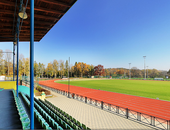 Stadion lekkoatletyczny przy ul. Bursaki w Krośnie