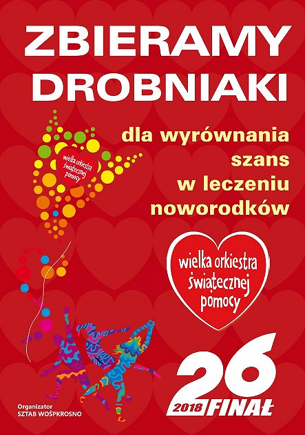 SZTAB  26.FINAŁU WOŚP W KROŚNIE ORAZ DOBRE ANIOŁY ZAPRASZAJĄ! - zdjęcie w treści  nr 7