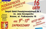 Plakat Podkarpackich Spotkań Edukacyjnych Krosno 2018