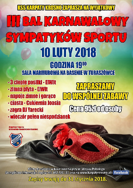 Bal Karnawałowy Sympatyków Sportu - zdjęcie w treści 