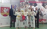 KK Karate podczas zawodów w Zamościu