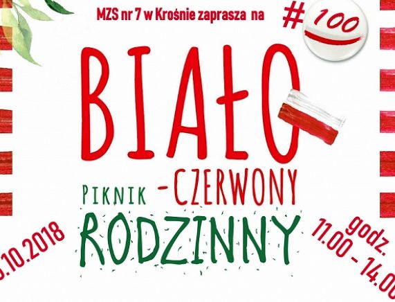 Plakat - Biało-czerwonego Pikniku Rodzinnego