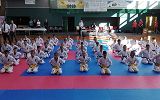 Zawodnicy krośnieńskiego Klubu Kyokushin Karate na zawodach w Siemianowicach Śląskich