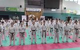 Zawodnicy krośnieńskiego Klubu Kyokushin Karate na zawodach w Siemianowicach Śląskich