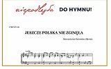 Fragment zapisu nutowego Hymnu Polski