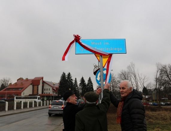 Uroczystości nadania imienia mostu Tysusa Trzecieskiego