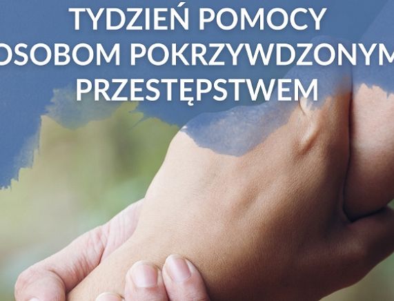 Plakat - Tydzień Pomocy Osobom Pokrzywdzonym Przestępstwem 2018