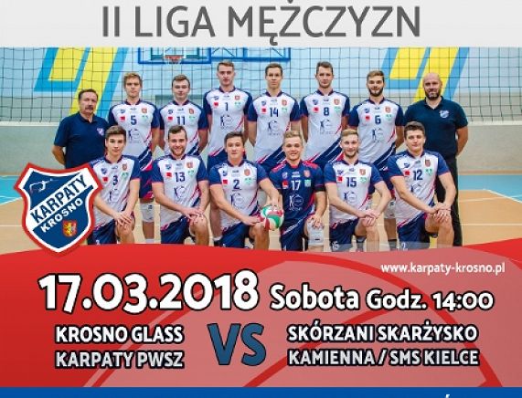 Plakat meczu siatkówki