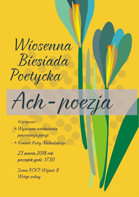 Wiosenna Biesiada Poetycka - zdjęcie w treści 