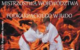 Plakat Mistrzostw Województwa Podkarpackiego w Judo