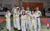 Uczestnicy zawodów karate