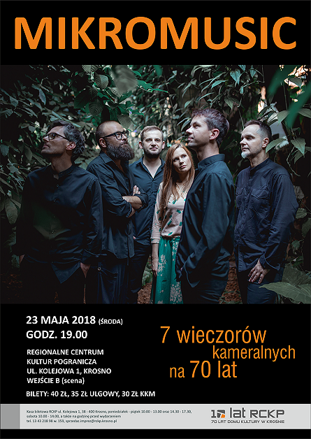 Koncert Mikromusic w ramach 7 wieczorów kameralnych na 70 lat - zdjęcie w treści 