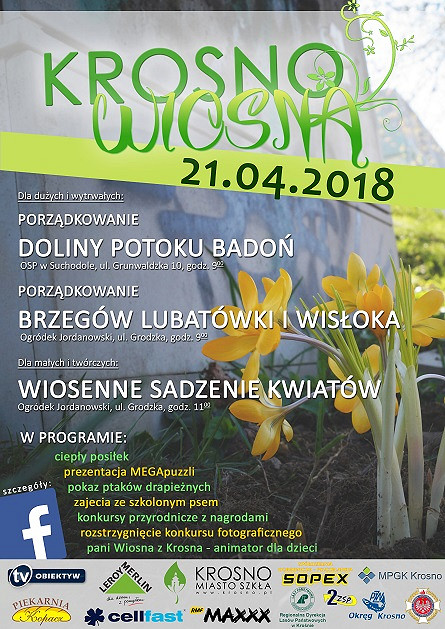 Akcja Krosno Wiosną w najbliższą sobotę - zdjęcie w treści 