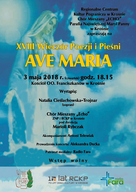 Wieczór Poezji i Pieśni  “Ave Maria” - zdjęcie w treści 