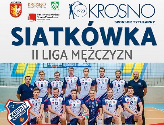 Plakat mecz siatkówki